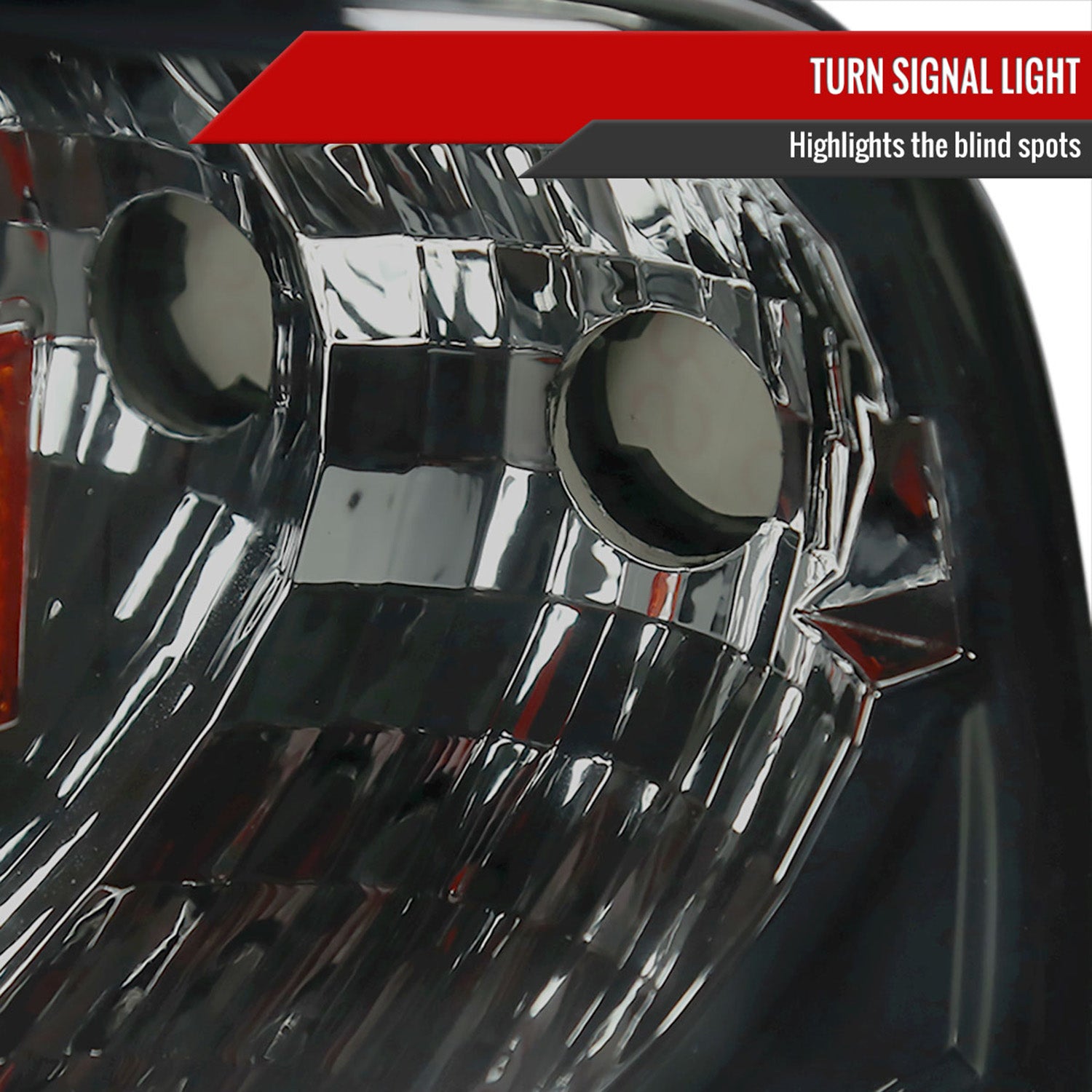1994-2001 Dodge RAM 1500 2500 3500 Factory Headlights Chrome/Smoke