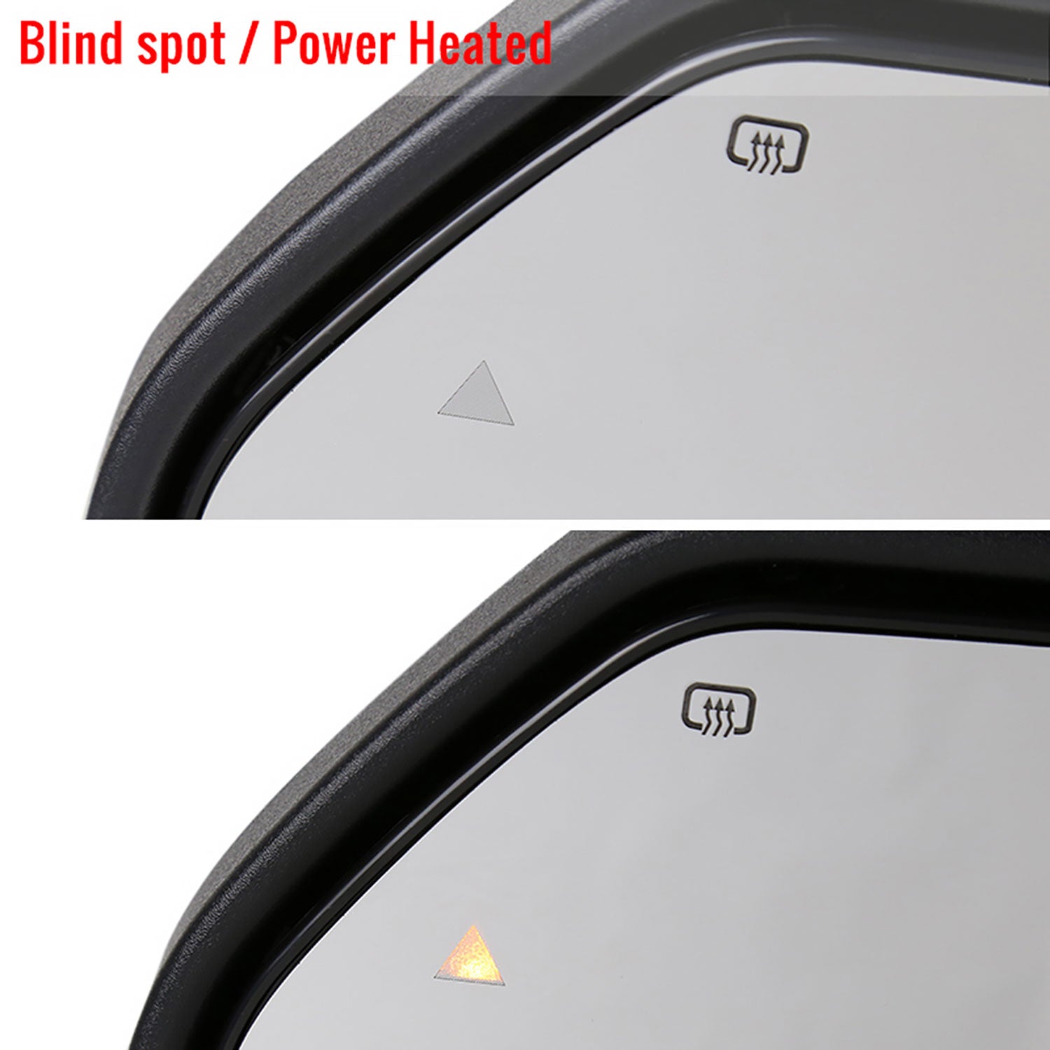 2017-2019 Ford F-250/350/450/550 Super Duty Heated&Manual Towing Mirrors Smoke