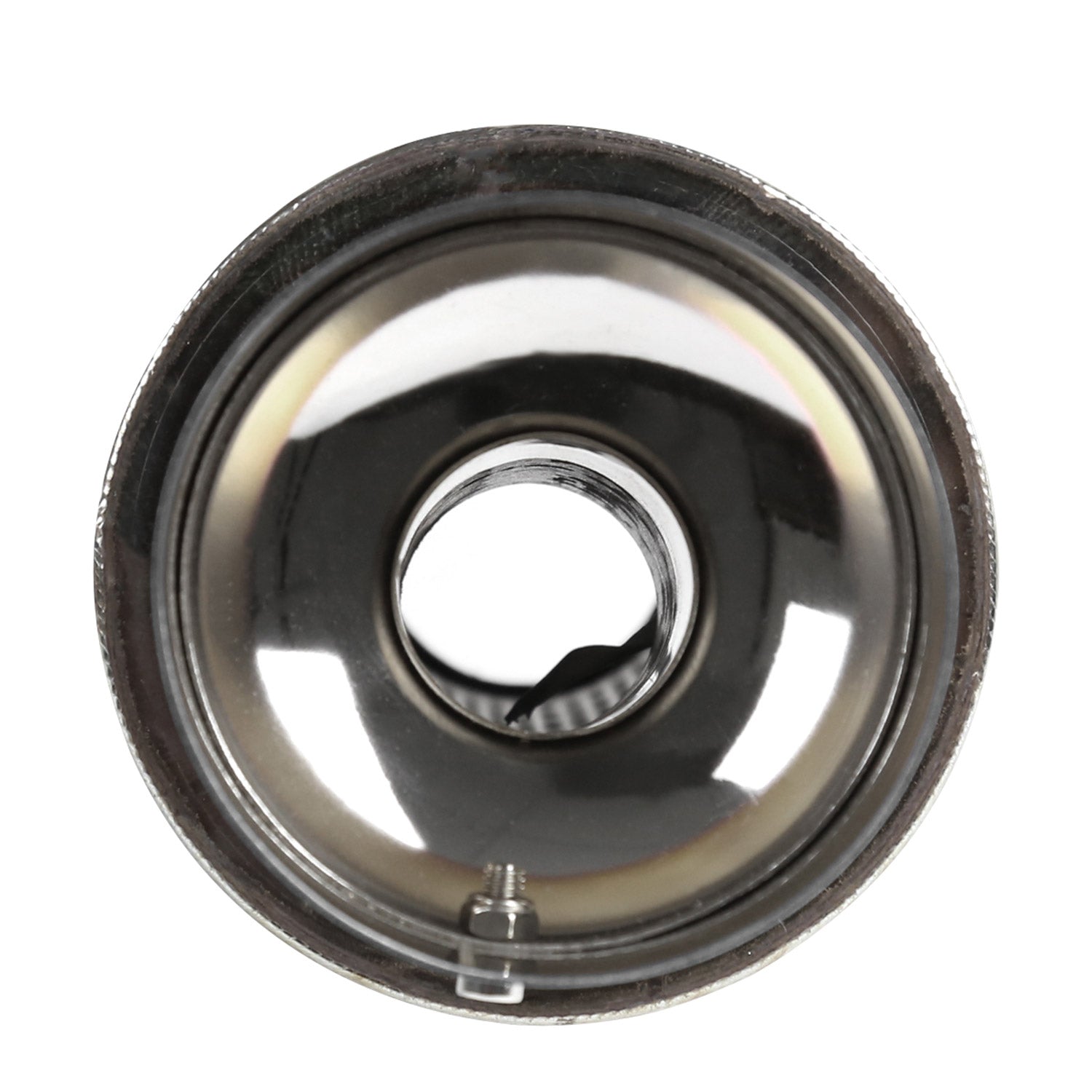 Apexi N1 Style 2.5" Inlet/4" Outlet S.Steel Exhaust Muffler w/Removable Silencer