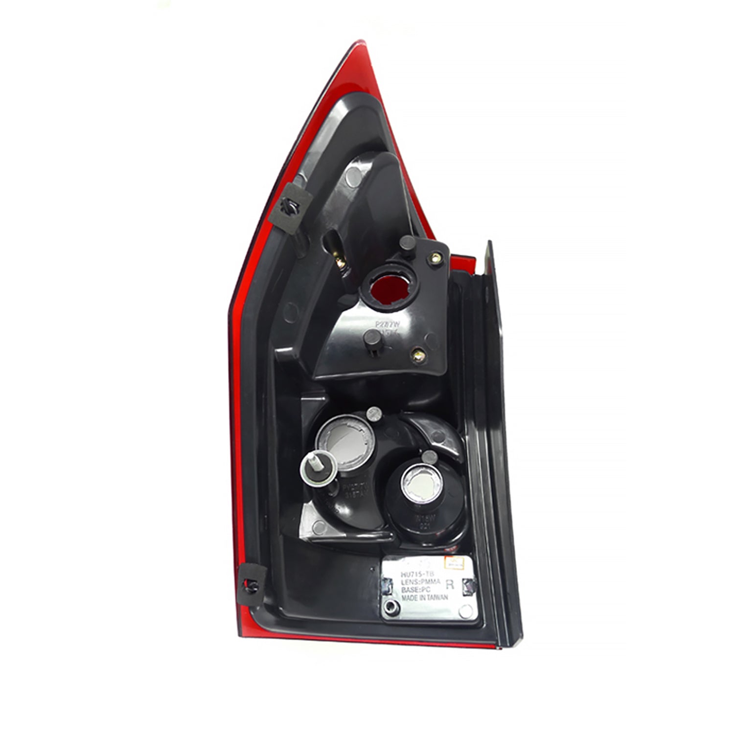 2005-2008 Dodge Magnum Tail Lights Matte Black Housing/Red Clear Lens