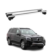 2017-2019 Mercedes GLS Class X166 Roof Rack Cross Bars Silver
