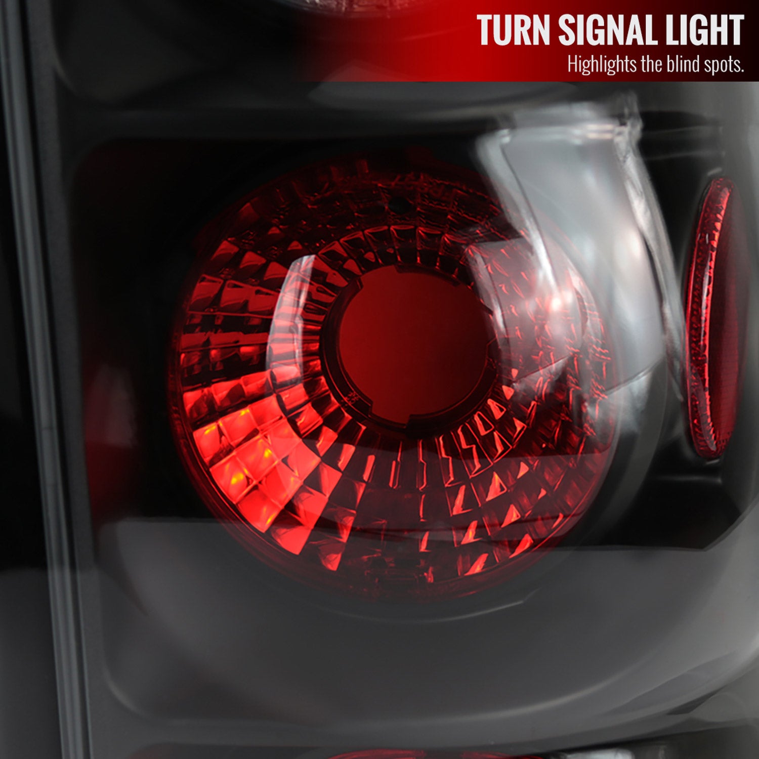 2003-2006 Chevrolet Silverado Tail Lights Matte Black Housing/Clear Lens