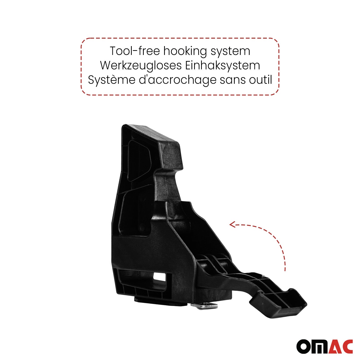 Load Stopper Easy Lock For Roof Rack Cross Bar Adjustable Load Stops Hook 4Pcs