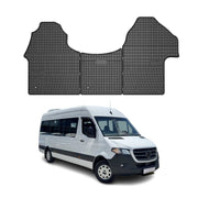 2019-2025 Mercedes Sprinter W907 910 Floor Mats Liners Full Set All Weather Rubber