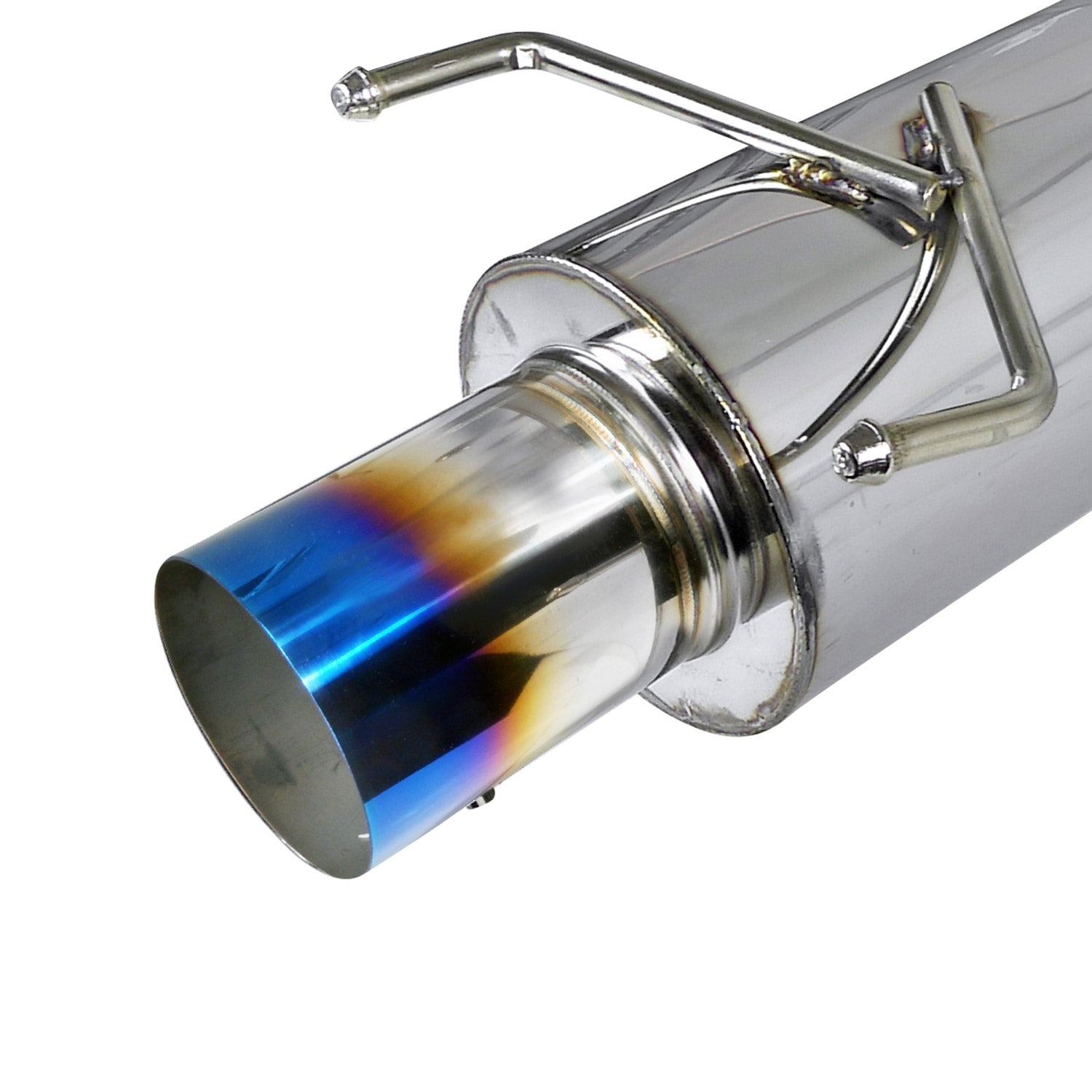 1990-1993 Honda Accord T-304 Steel N1 Catback Exhaust System w/Burnt Tip