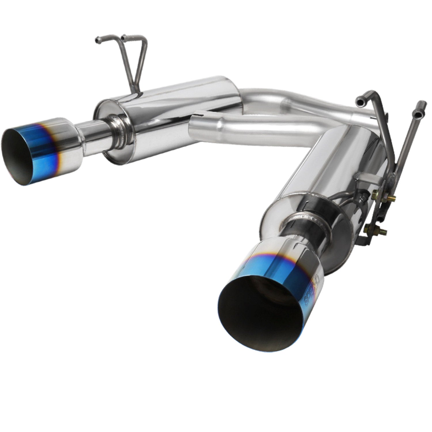 2.5" Dual Cat-Back Exhaust System – 2016-2021 Honda Civic Sedan 1.5L Turbo – Stainless Steel