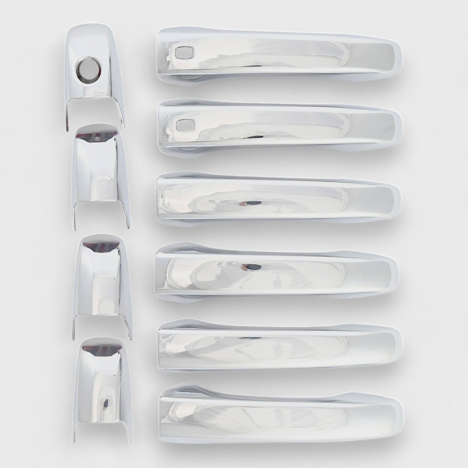 2009-2014 Volkswagen Routan Door Handle Cover Chrome 10Pcs ABS Plastic