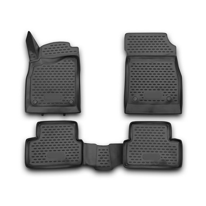 2011-2015 Chevrolet Cruze Floor Mats Liners Full Set All Weather Black