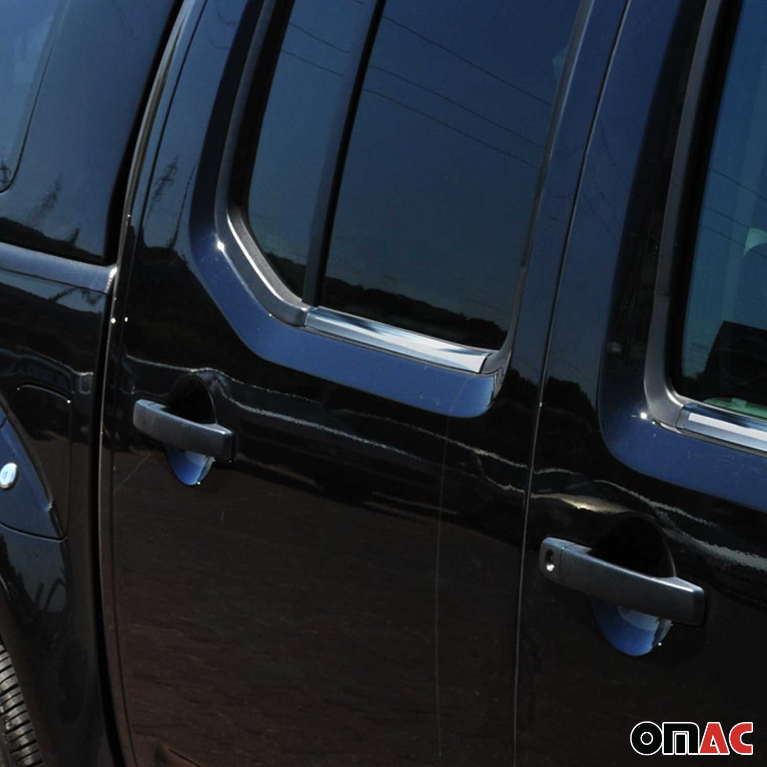 2005-2021 Nissan Frontier Window Molding Trim Streamer Stainless Steel Silver 4 Pcs