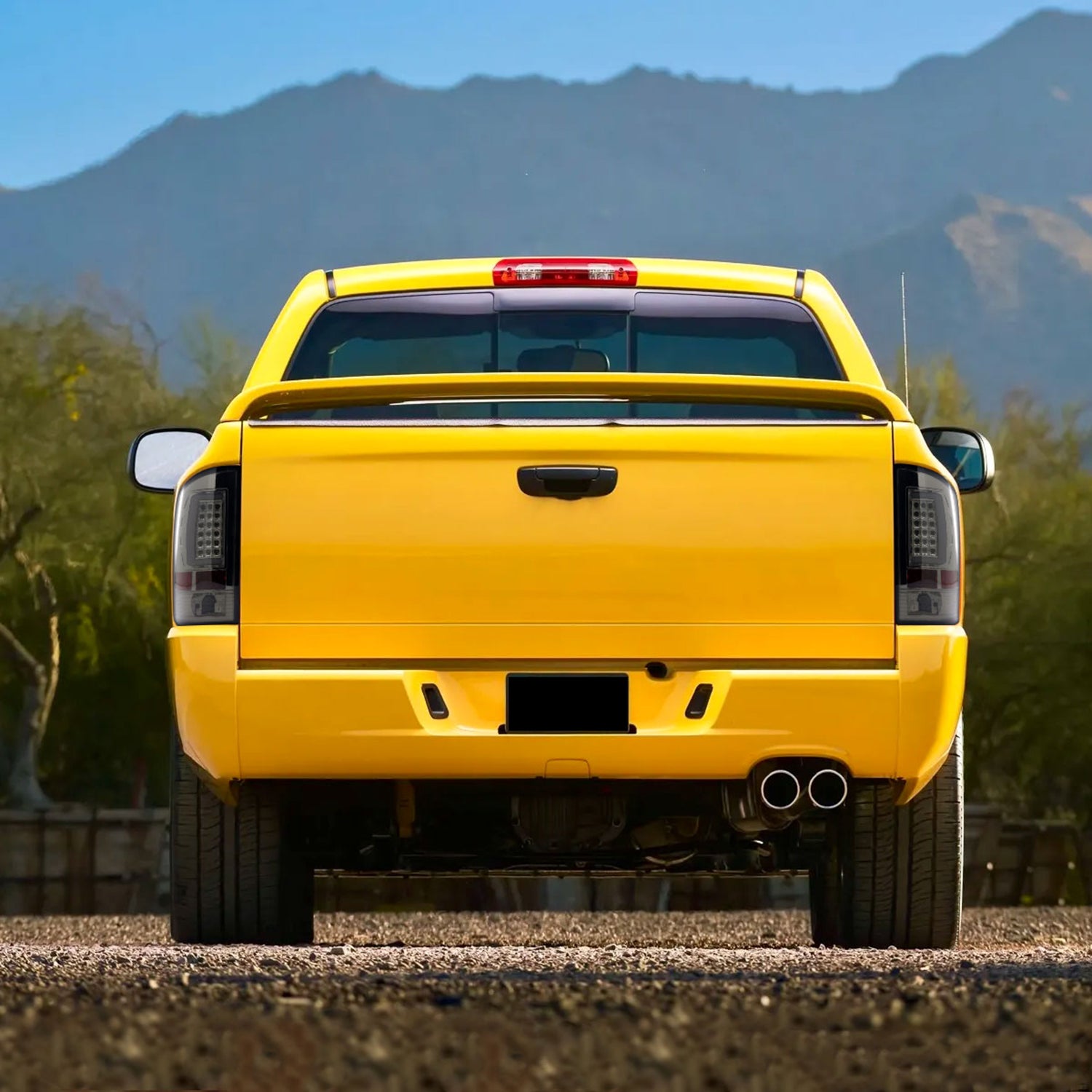 2002-2006 Dodge RAM 1500 2500 3500 LED Tail Lights -G2 Chrome/Smoke Lens