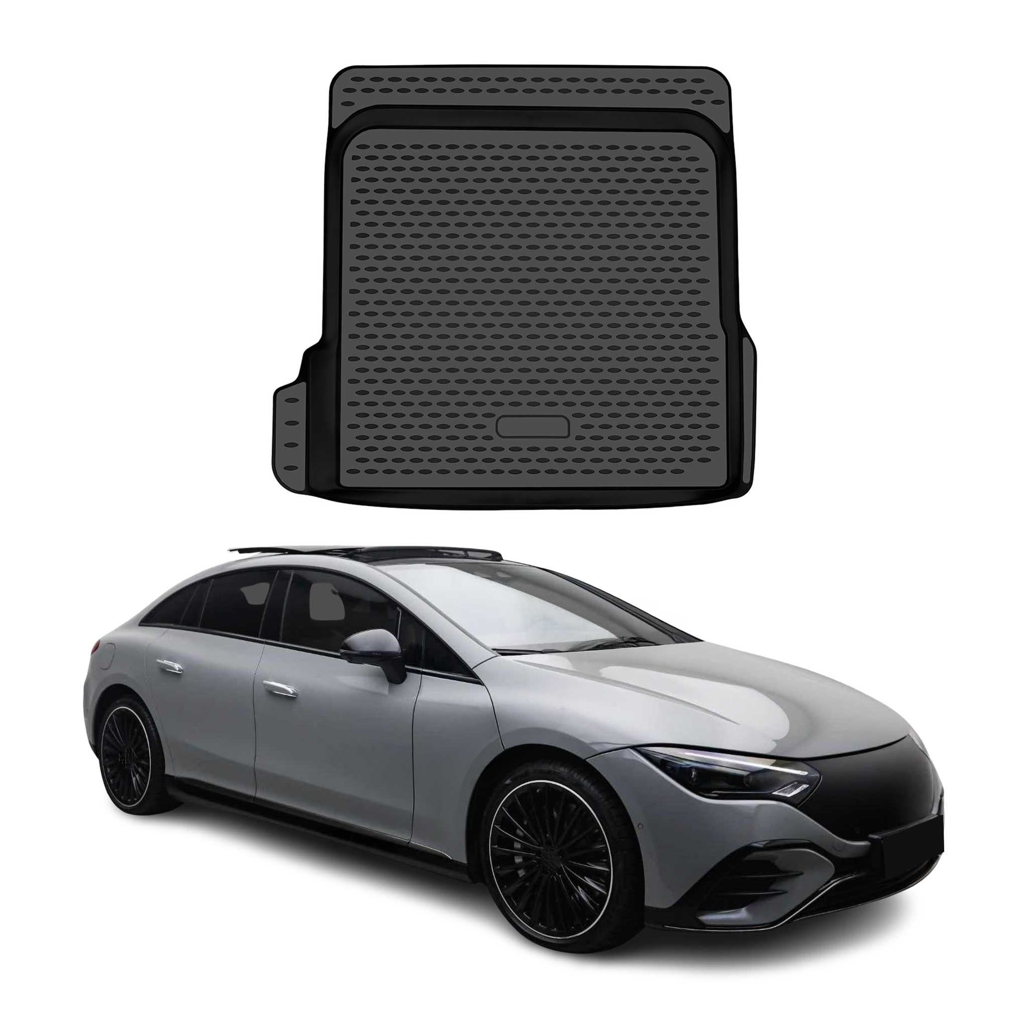 OMAC Cargo Mats Liner for Mercedes EQE 2023-2026 Sedan Trunk Mat Waterproof TPE
