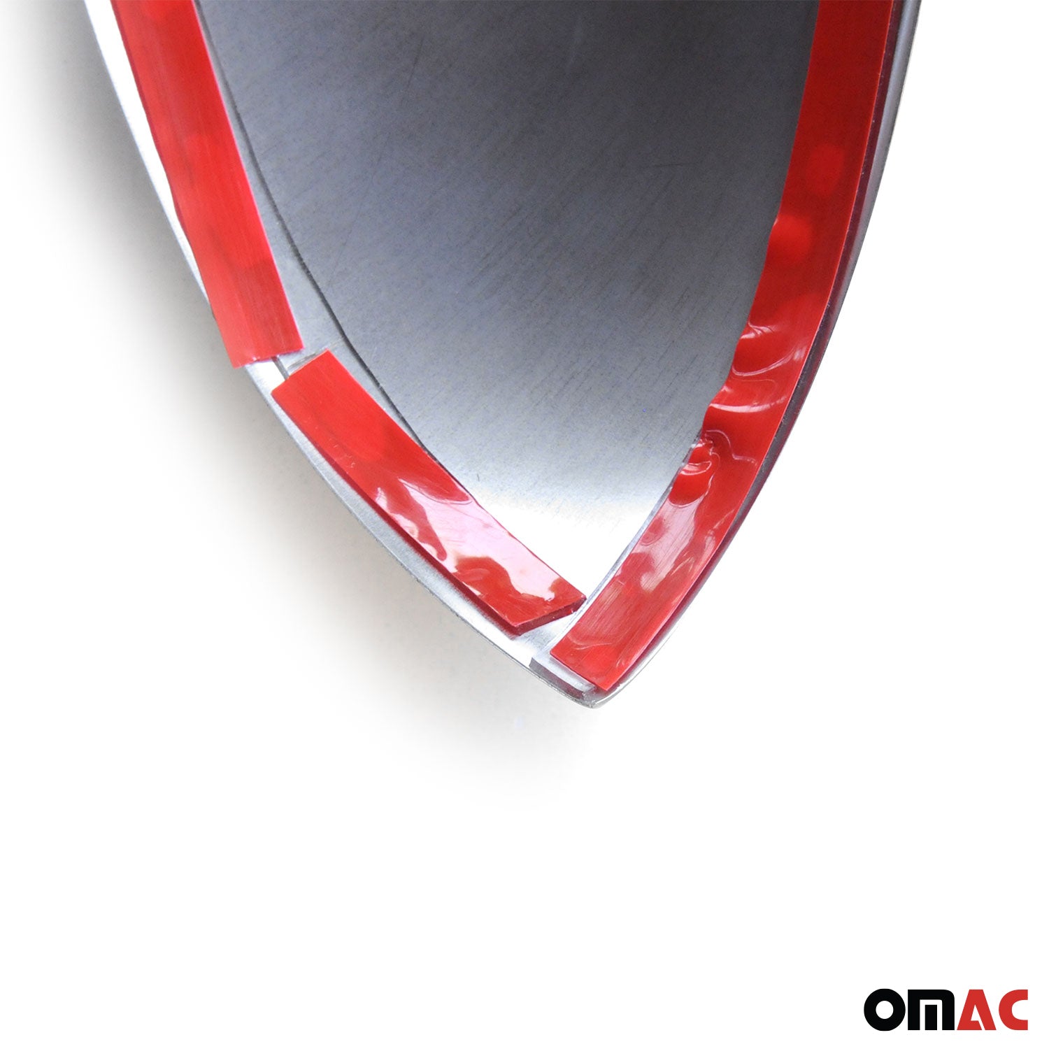 2011-2014 Kia Sportage Side Mirror Cover Caps Brushed Stainless Steel Silver 2 Pcs