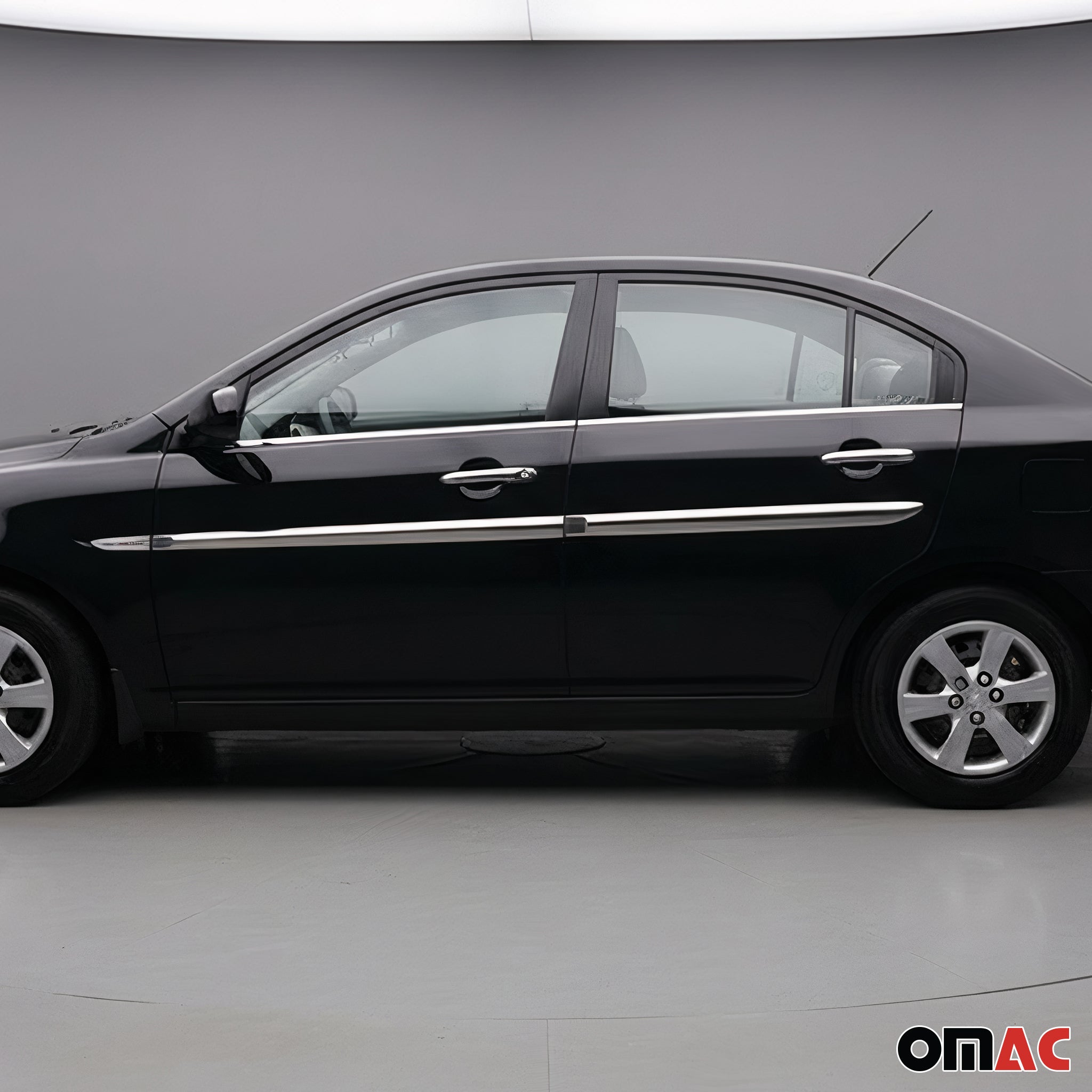 2006-2011 Hyundai Accent Sedan Car Door Handle Cover Protector Stainless Steel 8 Pcs