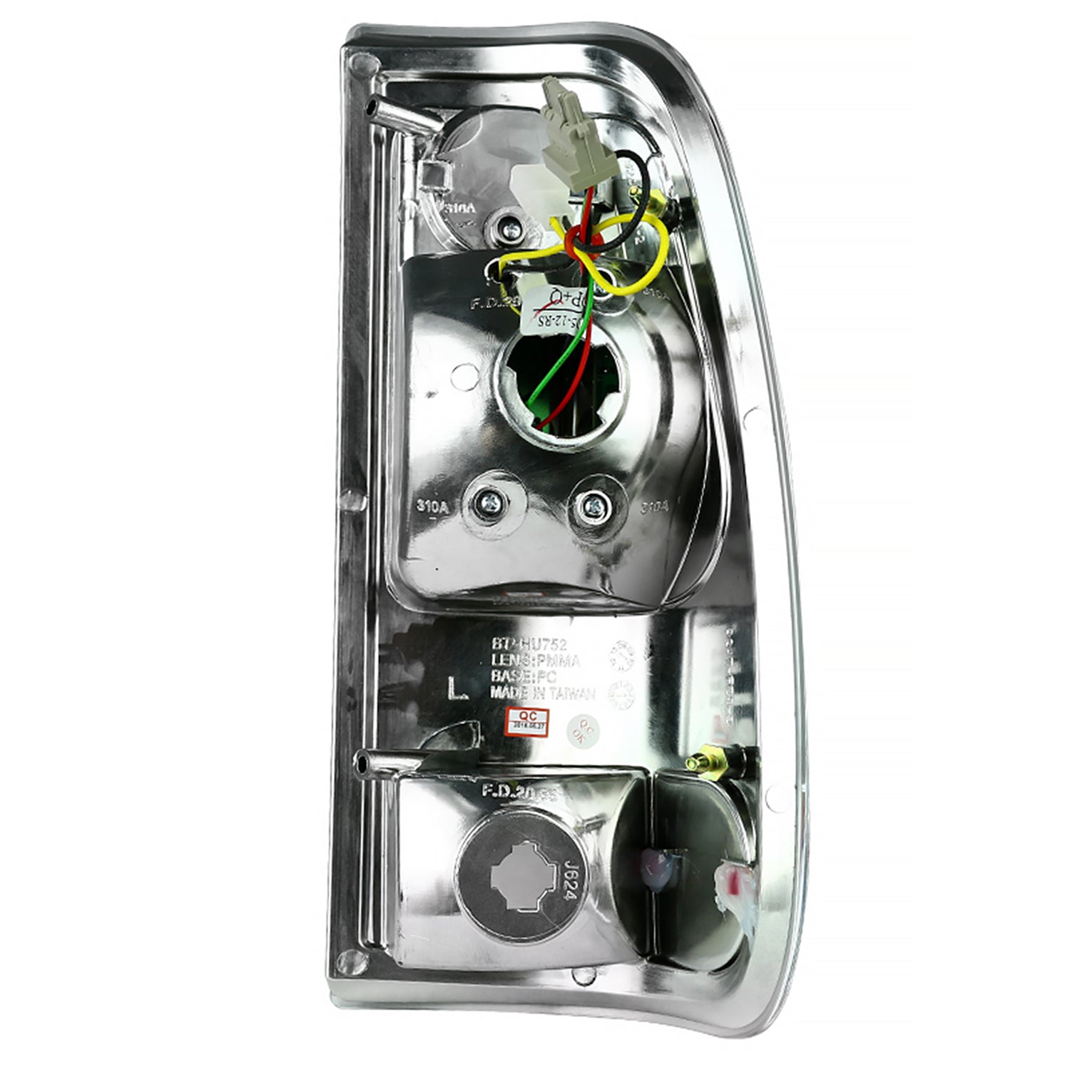 2008-2016 Ford F-250/F-350/F-450/F-550 Super Duty LED Tail Lights Chrome/Clear