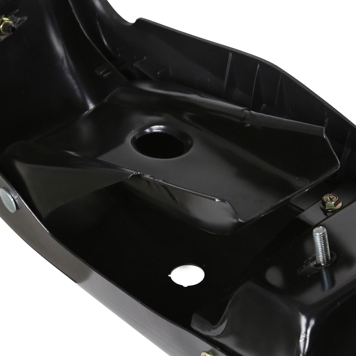 2013-2017 Chevy Express/GMC Savana Steel Rear Step Bumper Parking Sensor Hole