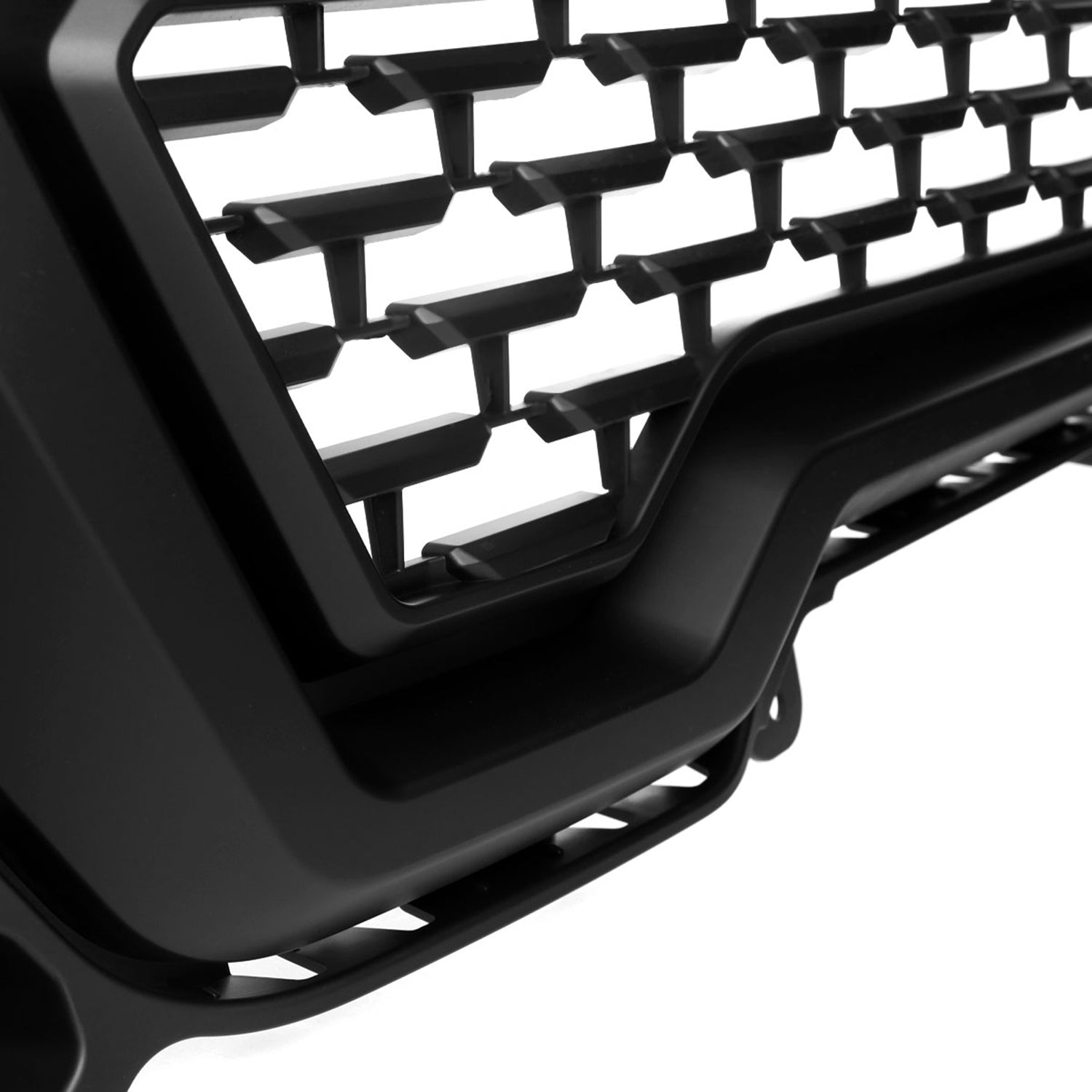 2019-2020 GMC Sierra 1500 Matte Black ABS Denali Style Mesh Grille