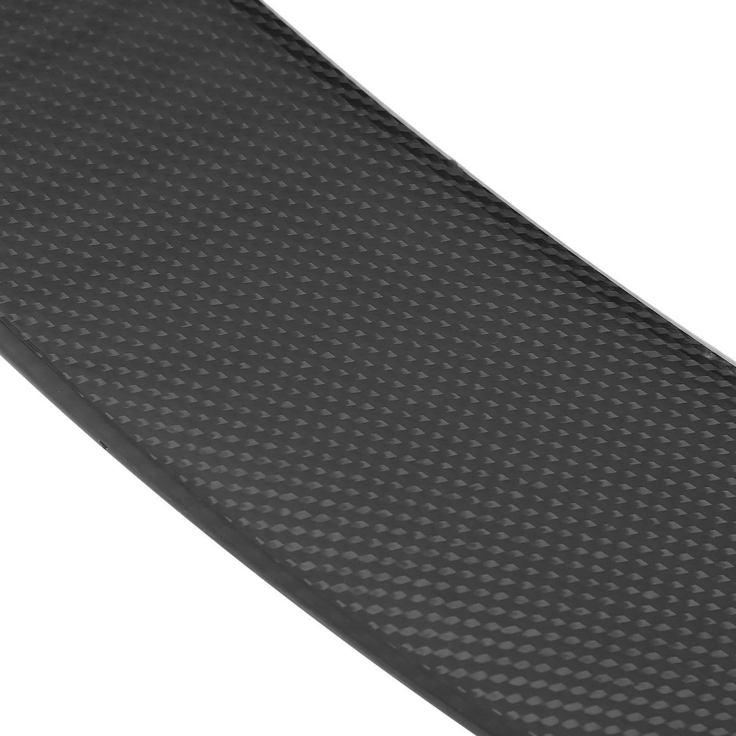 2017-2020 Tesla Model 3 Glossy Black Carbon Fiber Factory Rear Trunk Spoiler