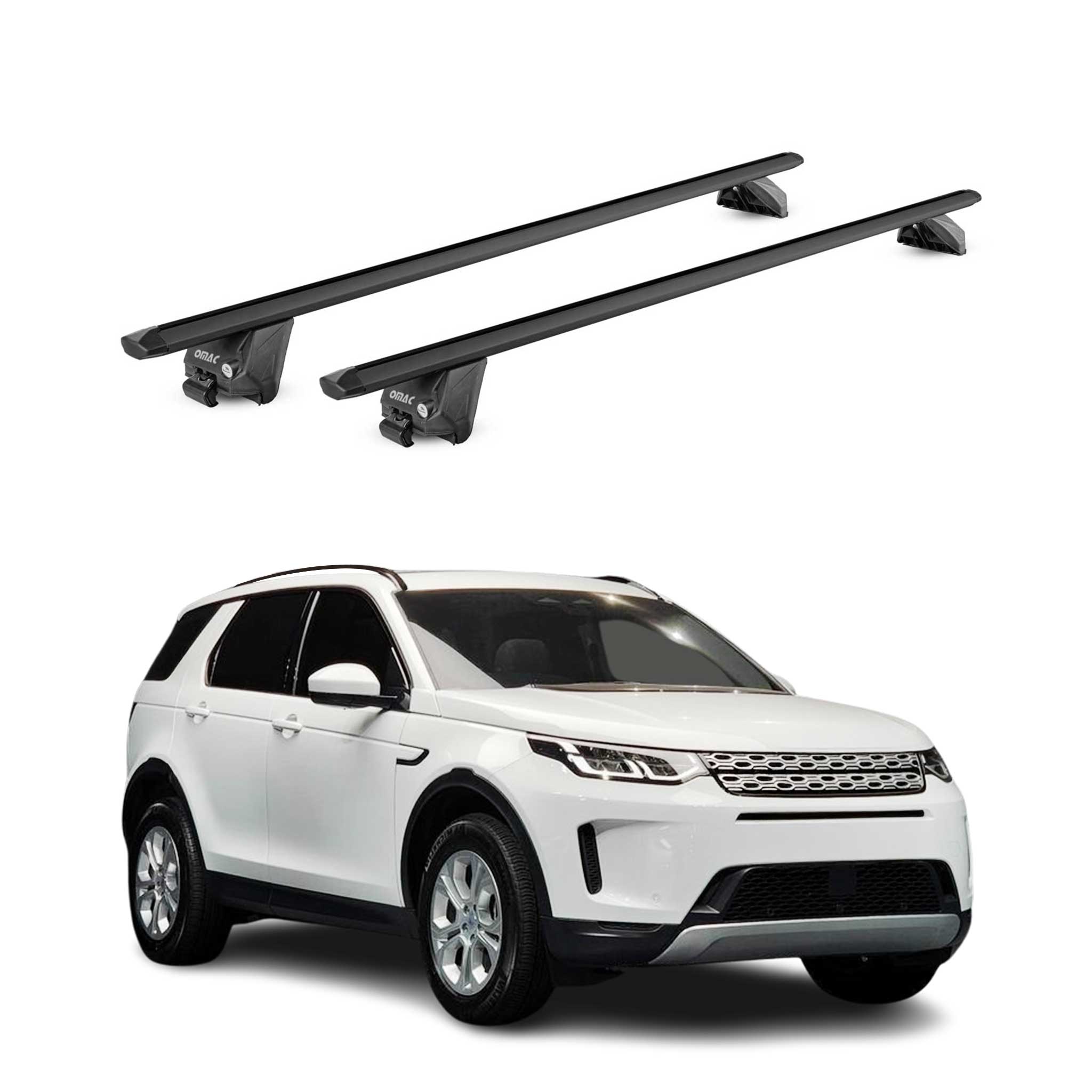 2015-2025 Land Rover Discovery Sport Roof Rack Cross Bars Black