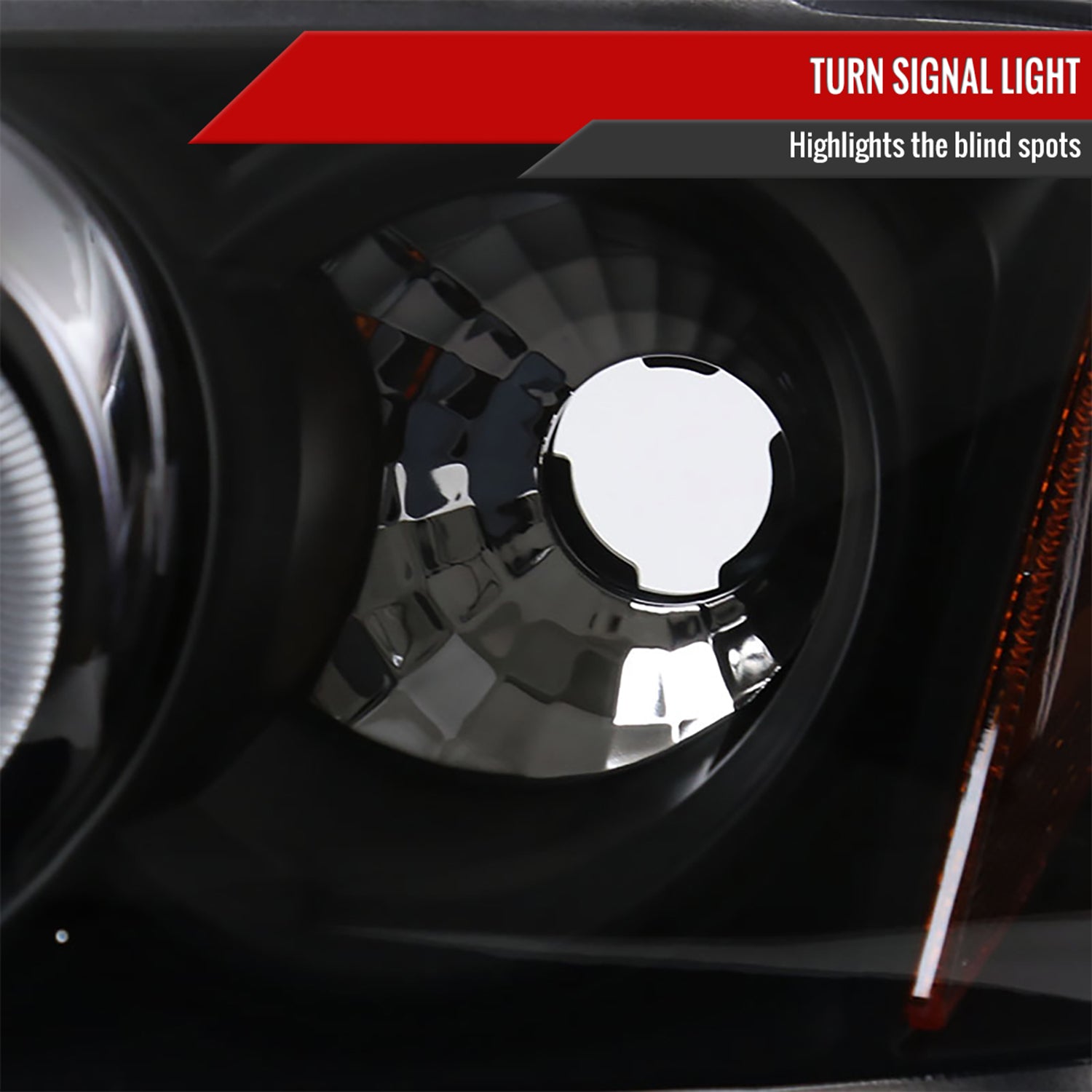 2000-2003 Nissan Sentra Dual Halo Projector Headlights Matte Black/Clear Lens