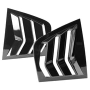 2011-2021 Dodge Charger Glossy Black Side Window Louvers Vent