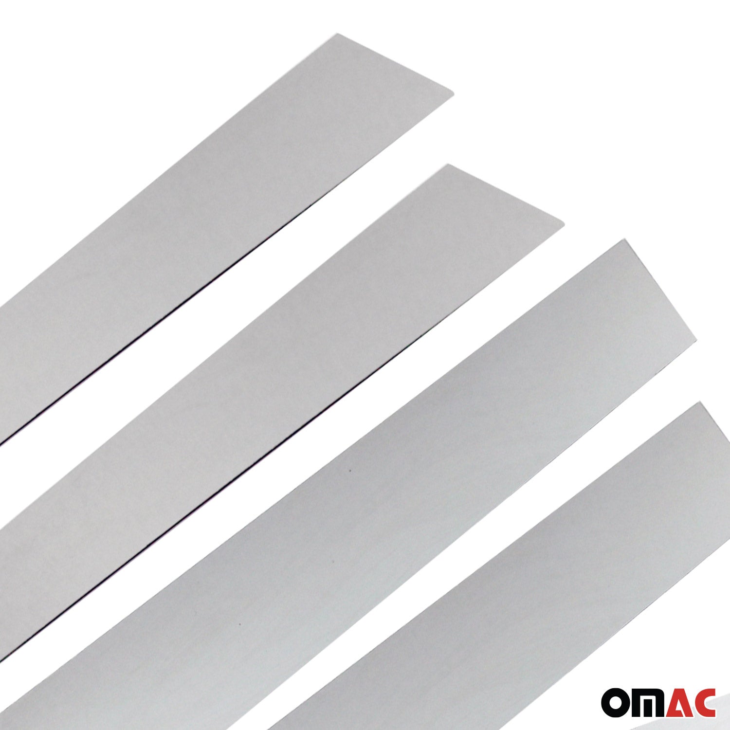 2018-2022 Ford EcoSport Window Pillar Posts Door Trim Cover Stainless Steel Silver 6x