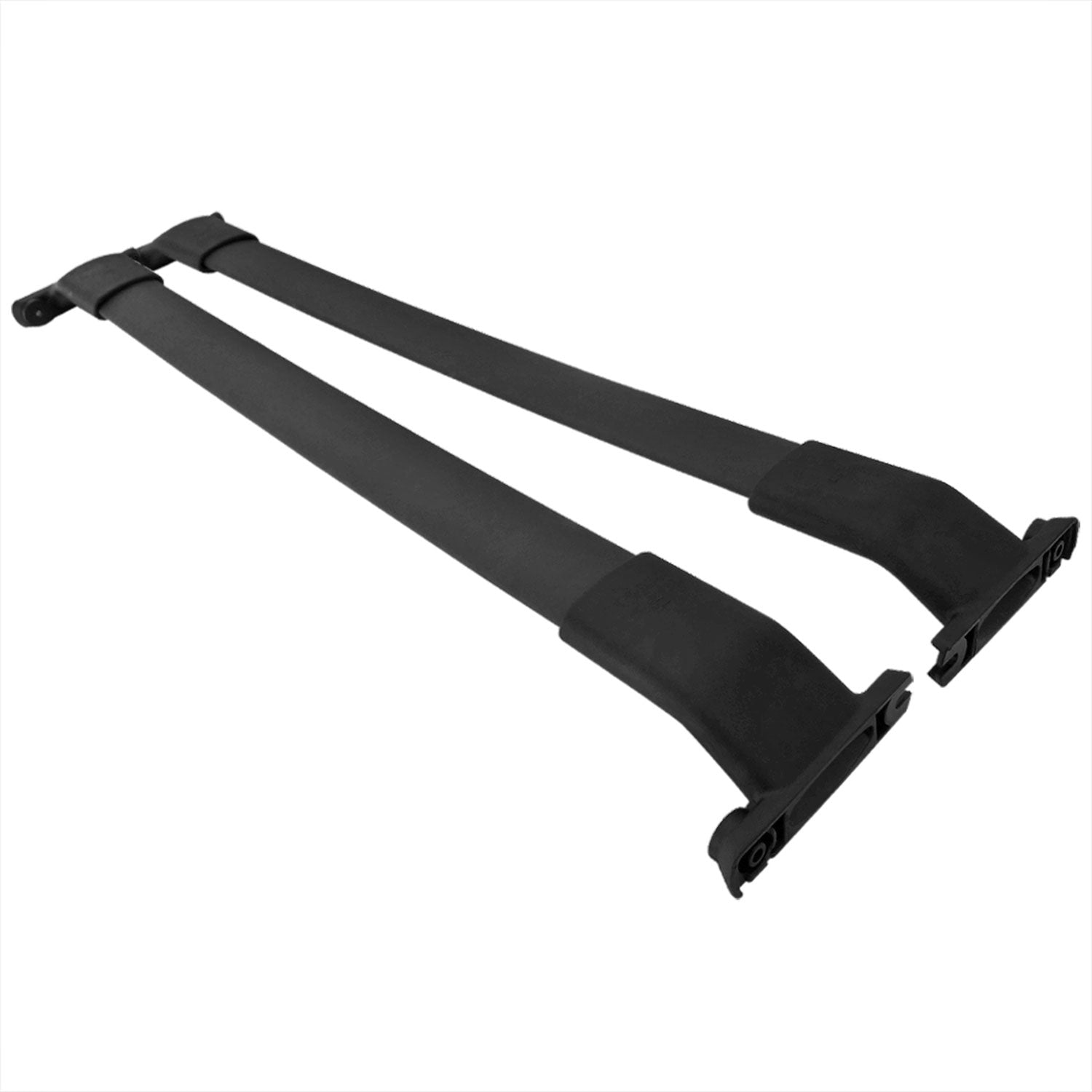 2013-2016 Mazda CX-5 Black Powder Coated Aluminum Roof Rack Cross Bars