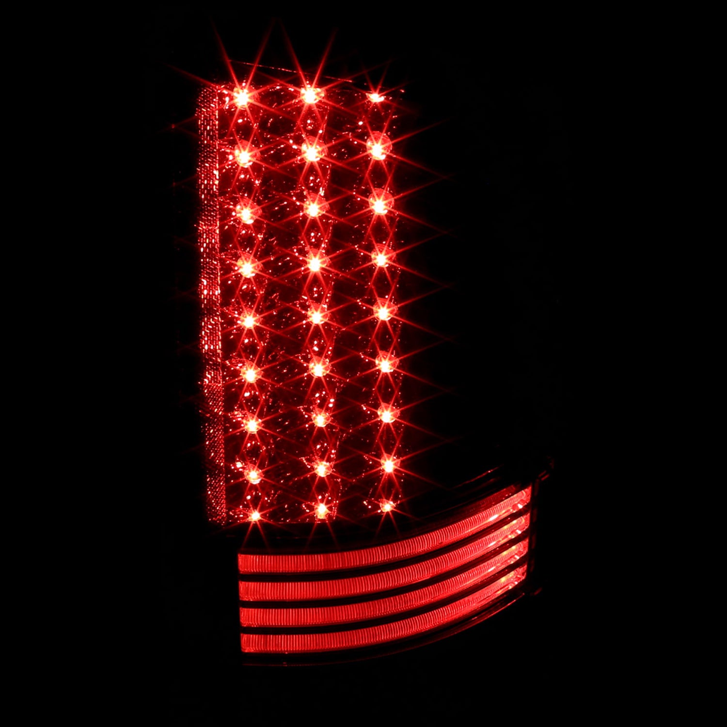 2002-2006 Dodge RAM V2 LED Tail Lights Chrome Housing/Smoke Lens