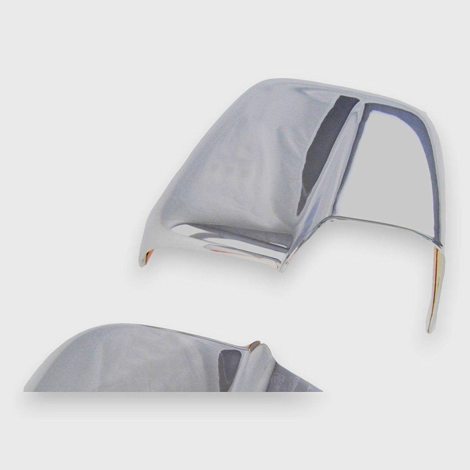 2019-2024 RAM RAM 1500 Classic Mirror Cover Caps Chrome 2Pcs ABS Plastic