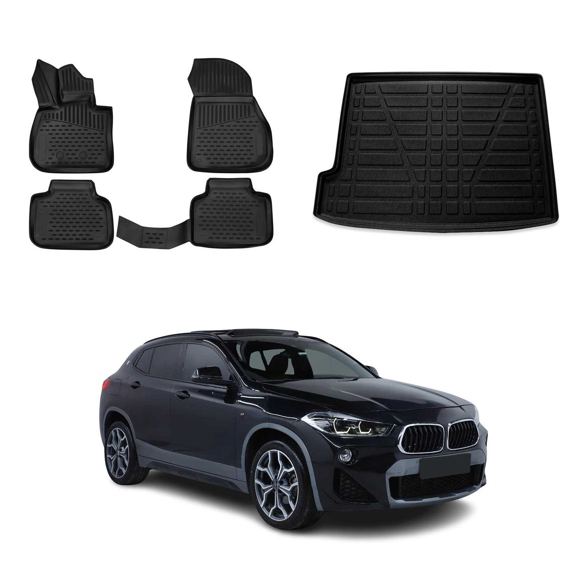 OMAC Floor Mats & Cargo Liners for BMW X2 2018-2023