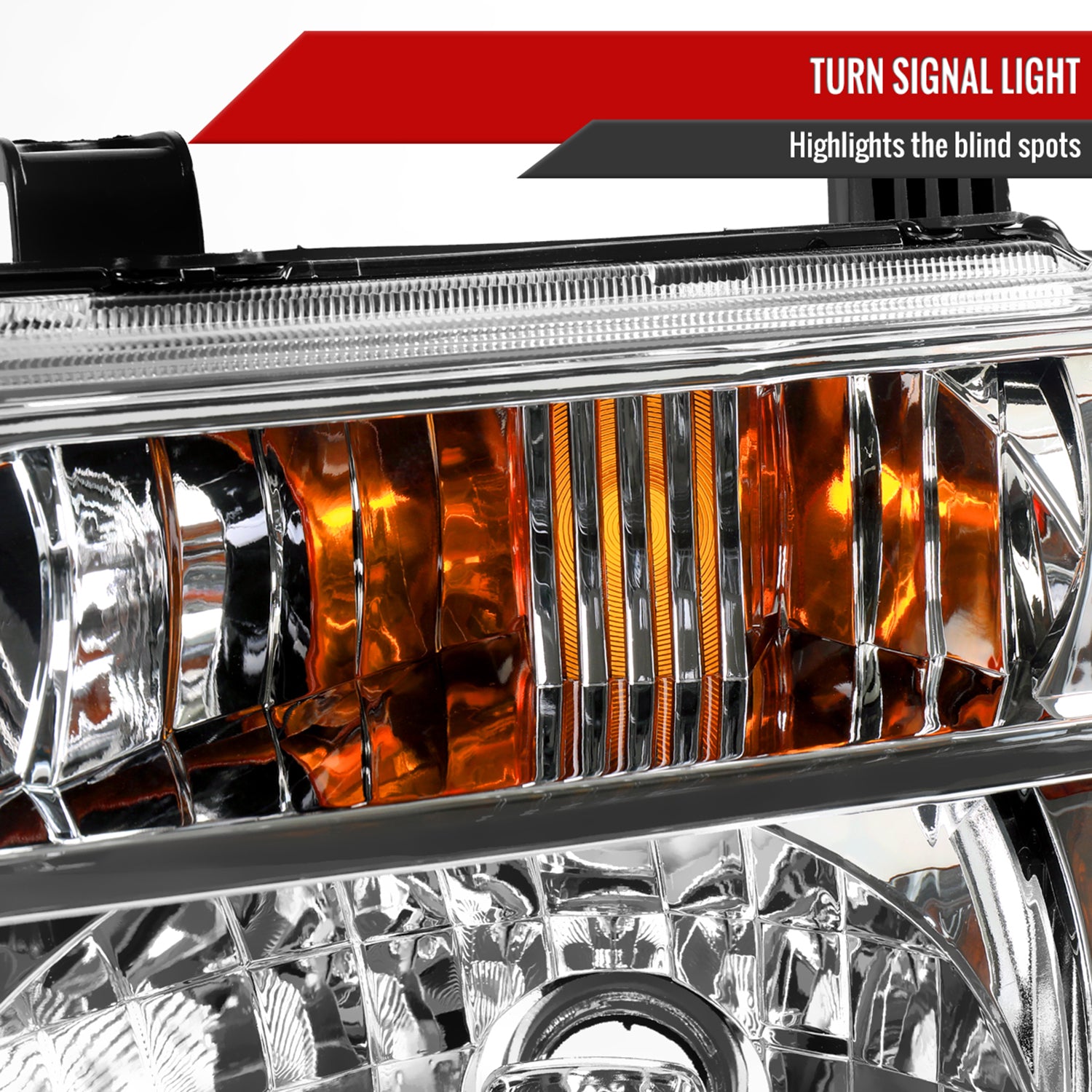 2005-2008 Nissan Frontier/2005-2006 Pathfinder Factory Headlights Chrome/Clear