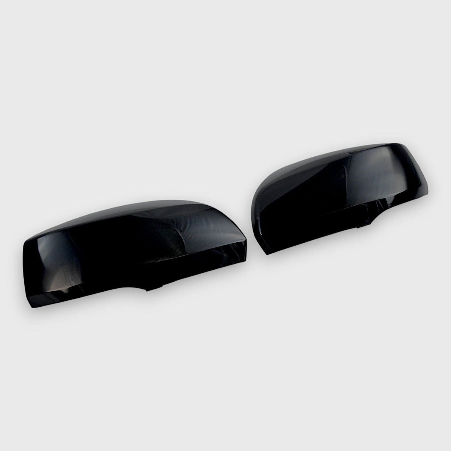 2021-2025 Jeep Grand Cherokee L Mirror Cover Caps Gloss Black 2Pcs ABS Plastic