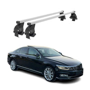 2015-2022 VW Passat B8 Roof Rack Cross Bars Silver