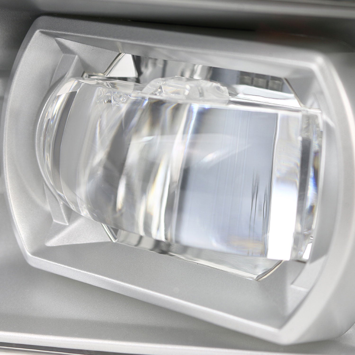 2007-2014 Chevy Avalanche/Silverado/Suburban/Tahoe LED Fog Lights Chrome