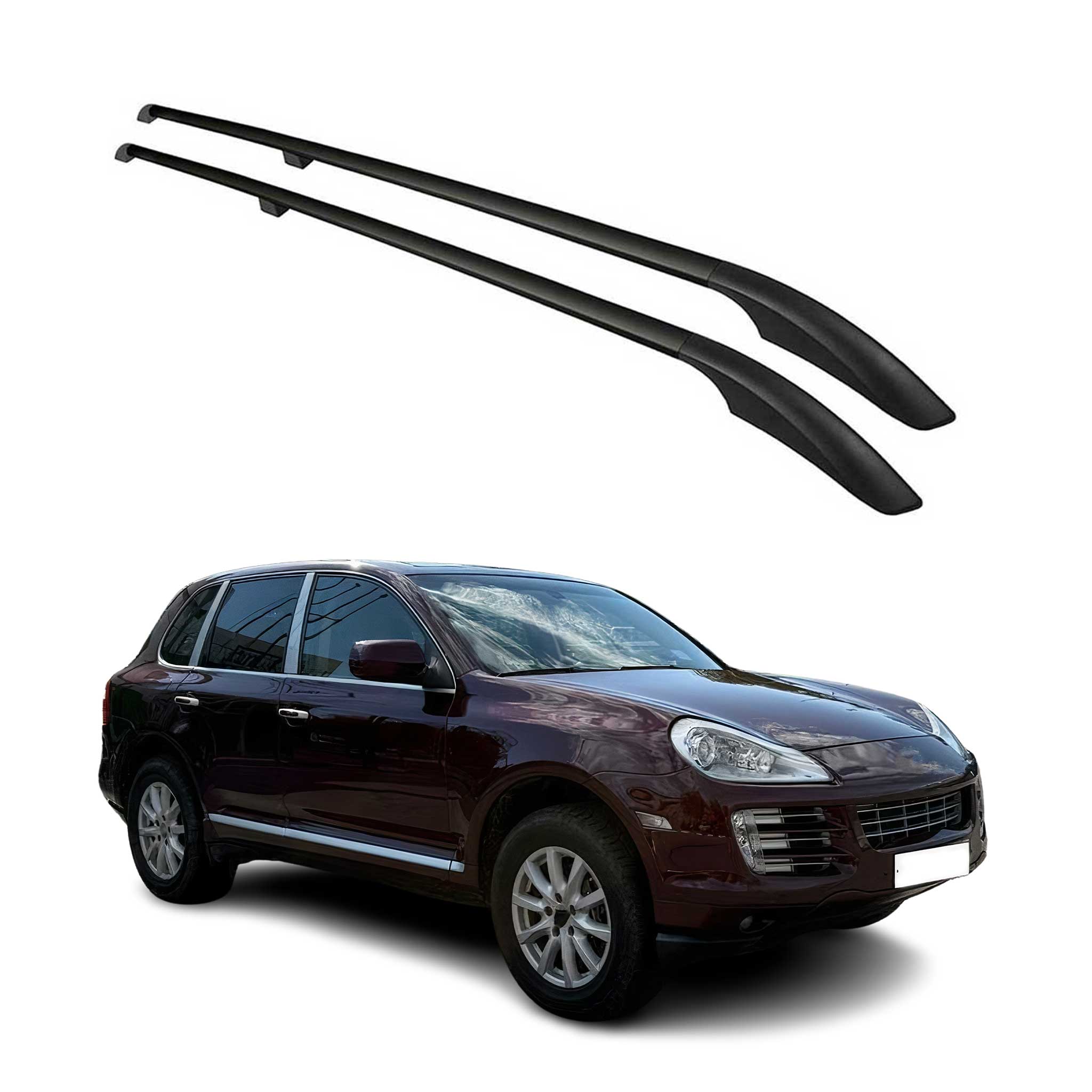 2003-2010 Porsche Cayenne Roof Rack Rails Side Rails Black