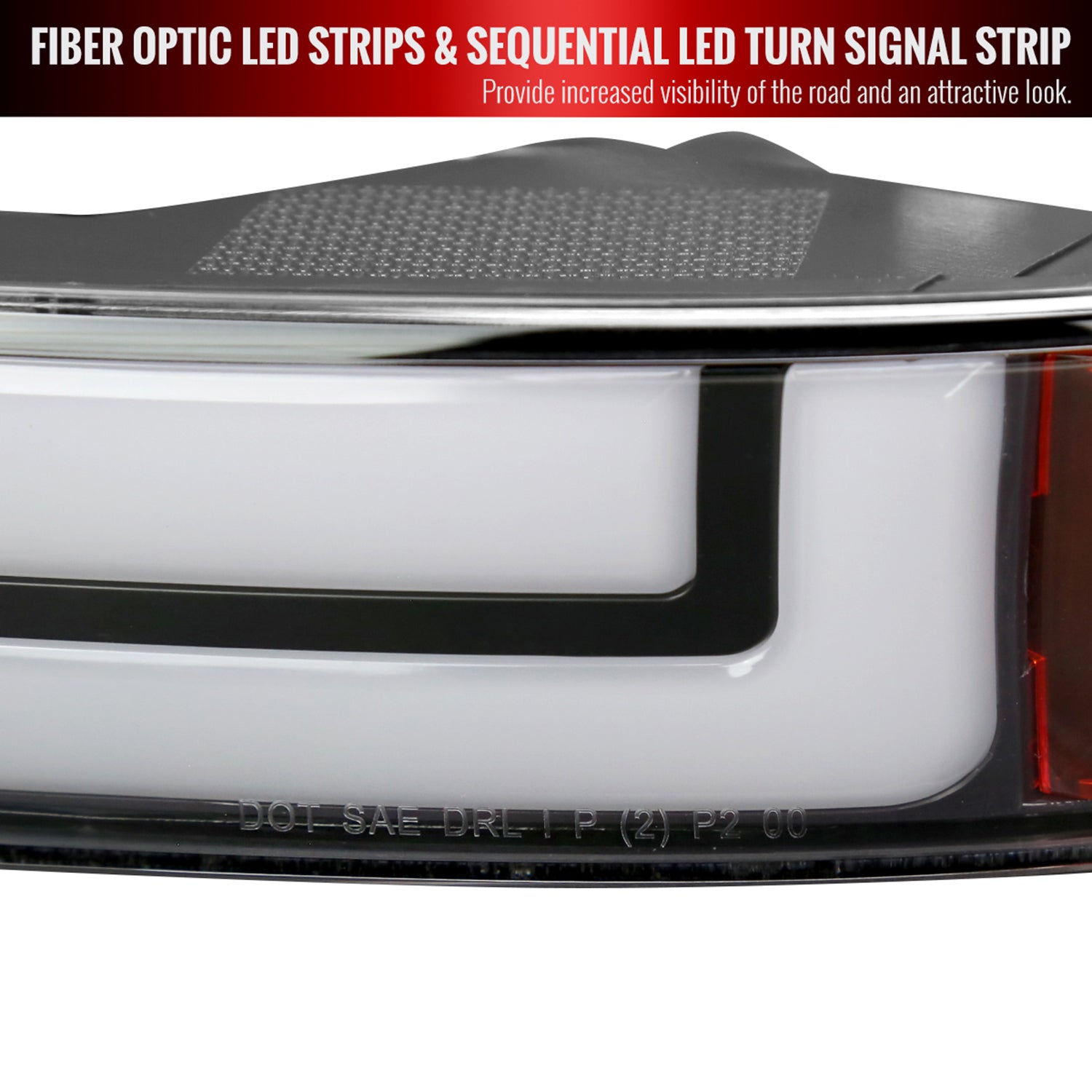 1999-2006 GMC Sierra/Yukon/Yukon XL Headlights&Signal Bumper Lights Black