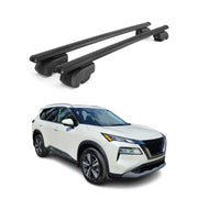 2021-2026 Nissan Rogue Roof Rack Cross Bars Luggage Carrier Alu Black 2x