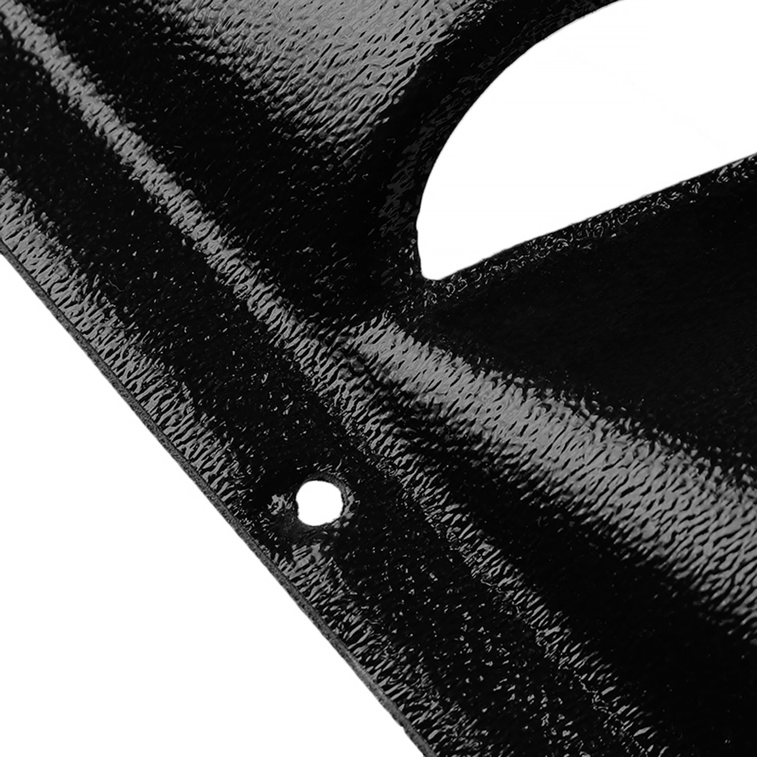 2015-2024 Ford Mustang Glossy Black Textured ABS Vintange Rear Window Louver