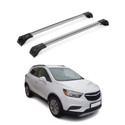 2013-2022 Buick Encore Roof Rack Cross Bars Silver