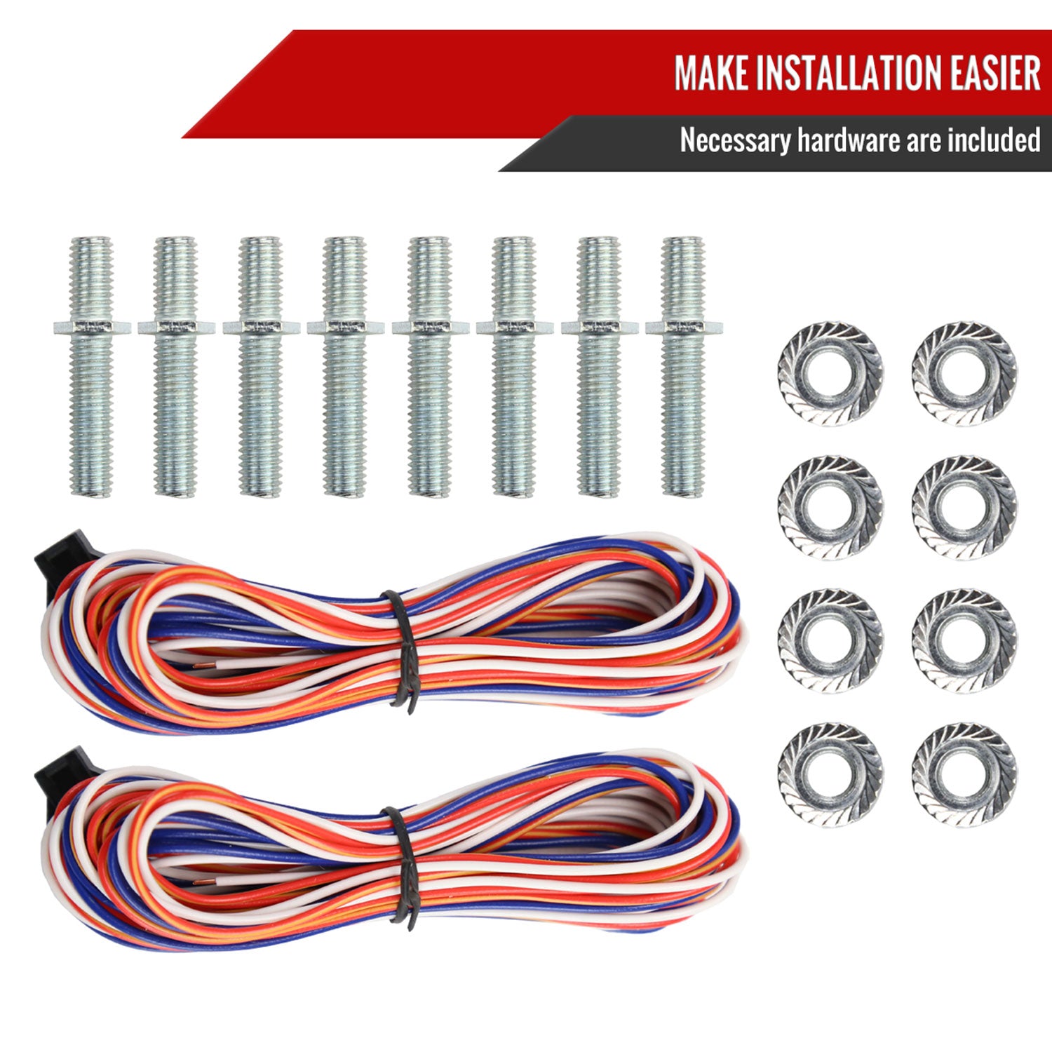 2019-2022 GMC Sierra 1500 Heated Chrome Towing Mirrors Clear Lens Turn Signal