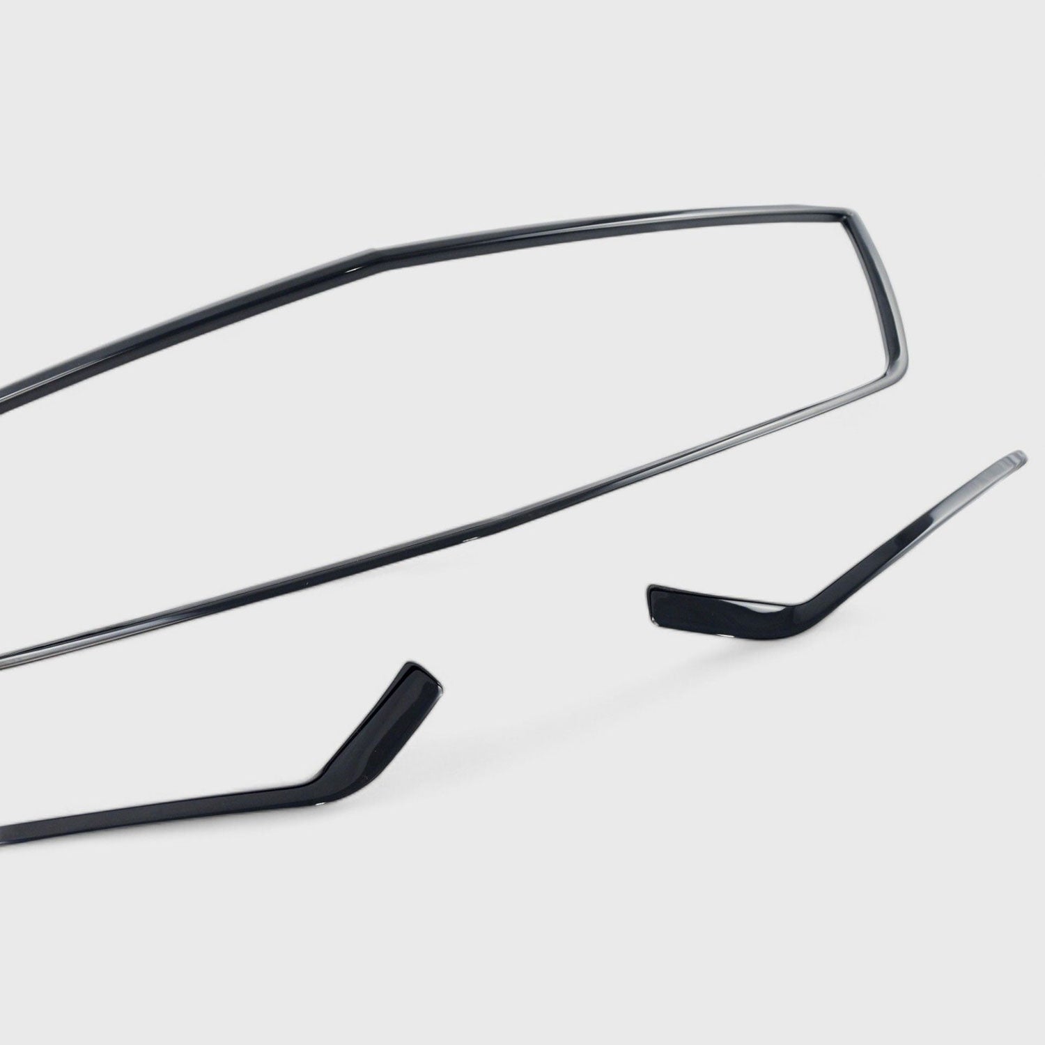 2020-2024 Cadillac XT5 Grille Overlay Gloss Black 3Pcs ABS Plastic