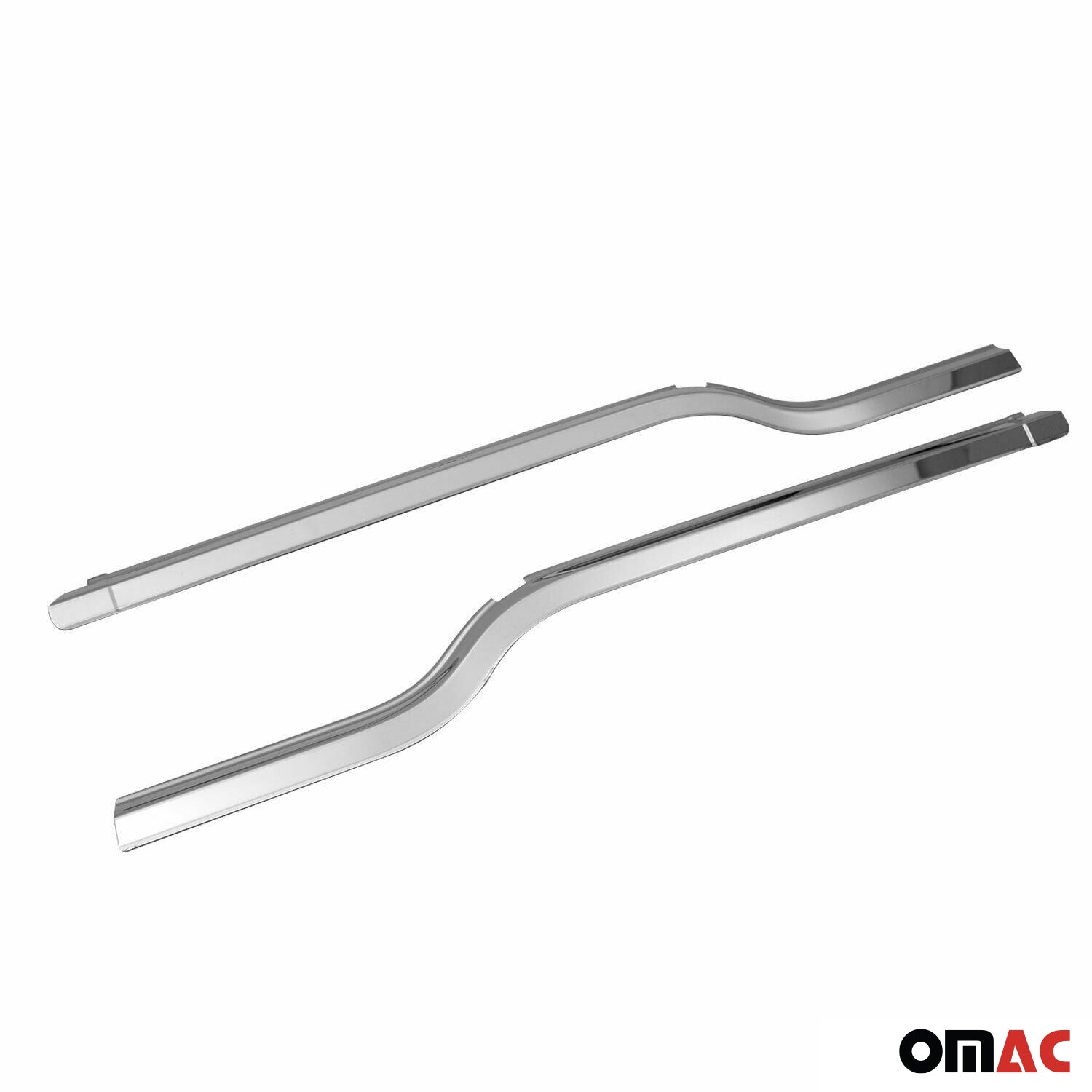 2010-2013 Ford Transit Connect Window Molding Trim Streamer Stainless Steel Silver 2Pcs