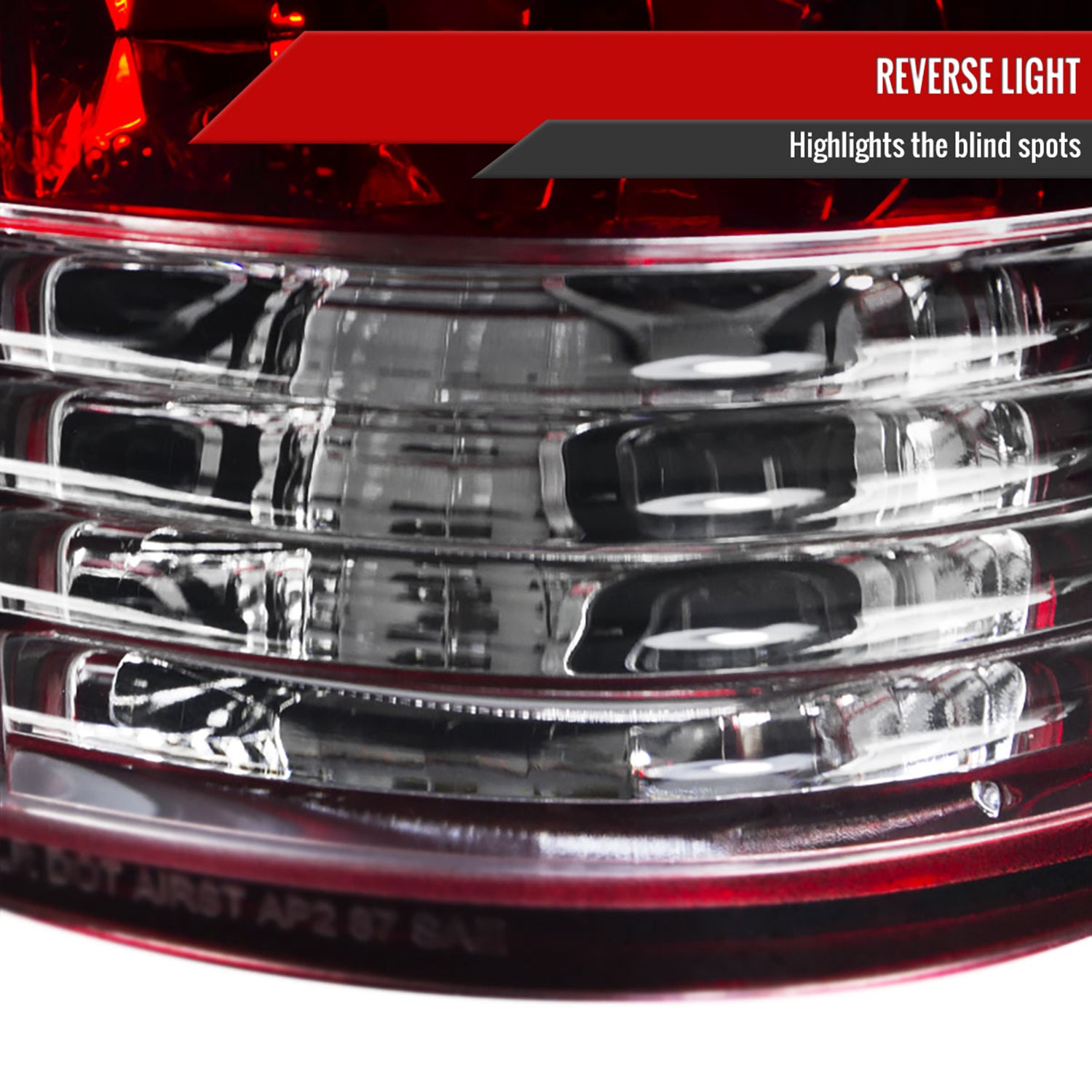 1988-2000 Chevy Silverado/Tahoe/Suburban/Sierra/Yukon Tail Lights Chrome/Red