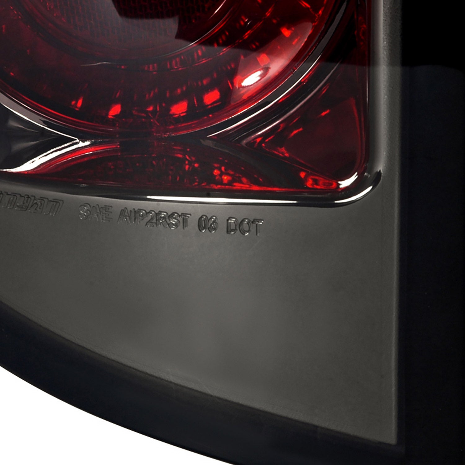 2005-2010 Honda Ridgeline Tail Lights Chrome Housing/Smoke Lens