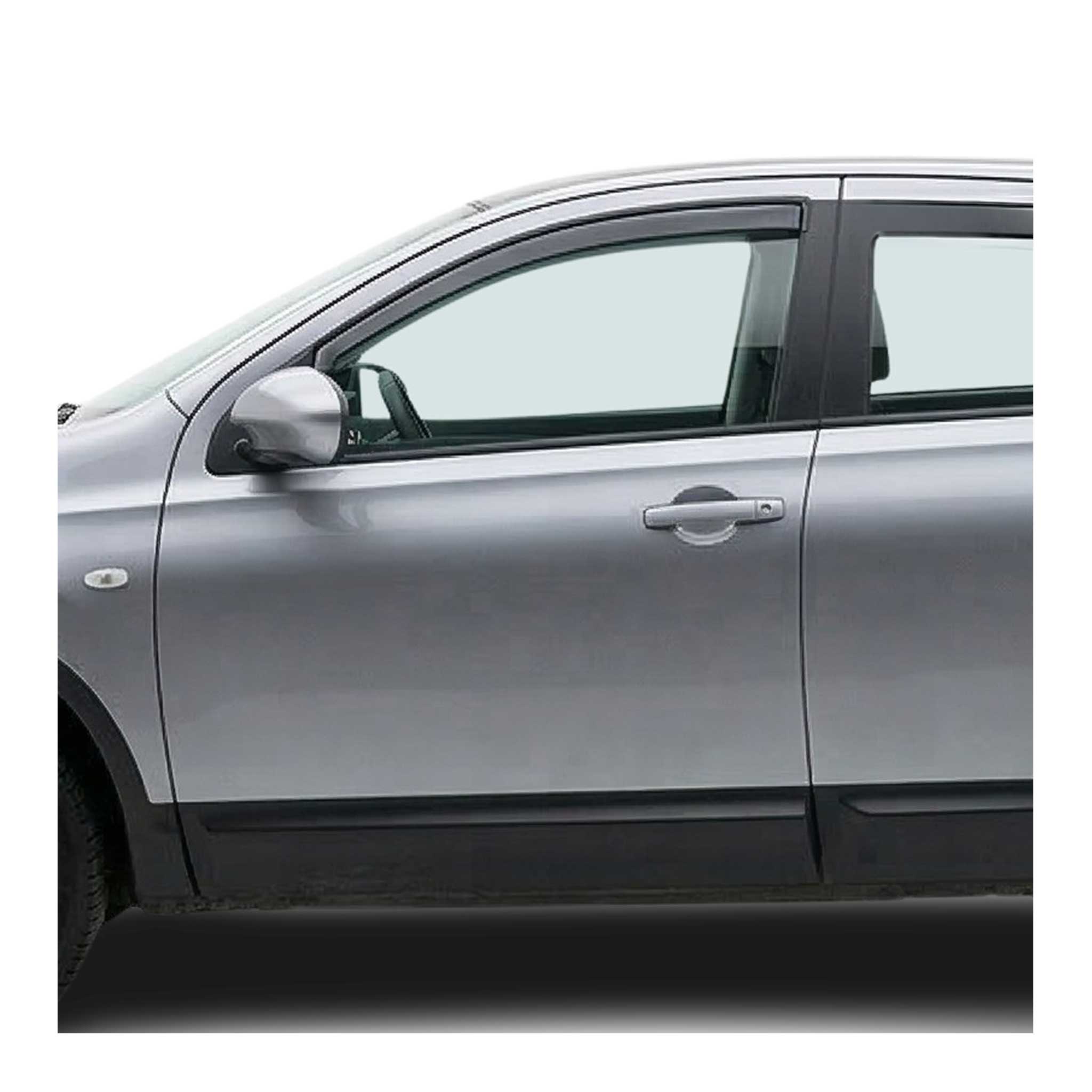 2004-2010 BMW X3 E83 Window Visor Vent Rain Deflector 2Pcs Smoke