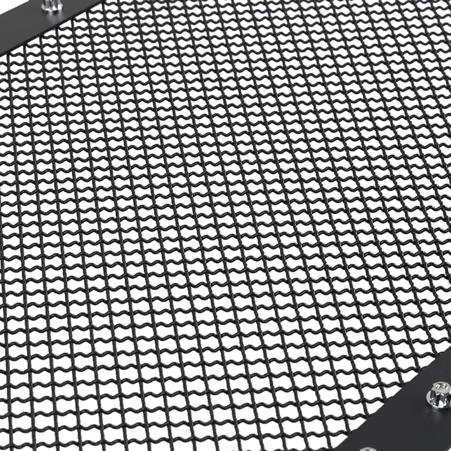 2013-2018 Dodge RAM 2500/3500 Rivet Style Black S.Steel Mesh Grille Insert