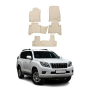 2010-2013 Lexus GX 460 Floor Mats Liners Full Set All Weather Beige