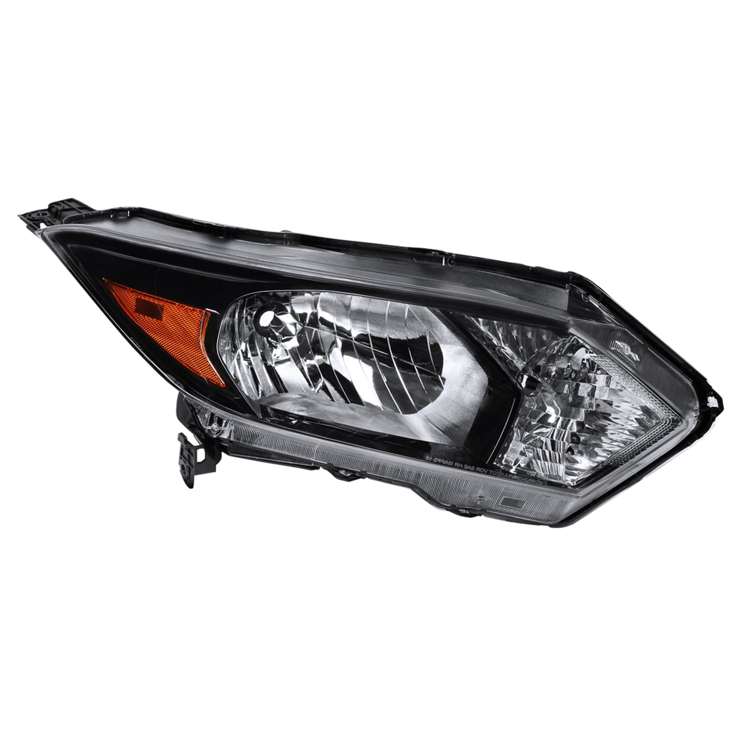 2016-2018 Honda HR-V Clear Crystal Headlight Amber Reflector - Passenger Side