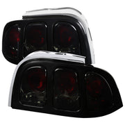 1994-1998 Ford Mustang Tail Lights Chrome Housing/Smoke Lens
