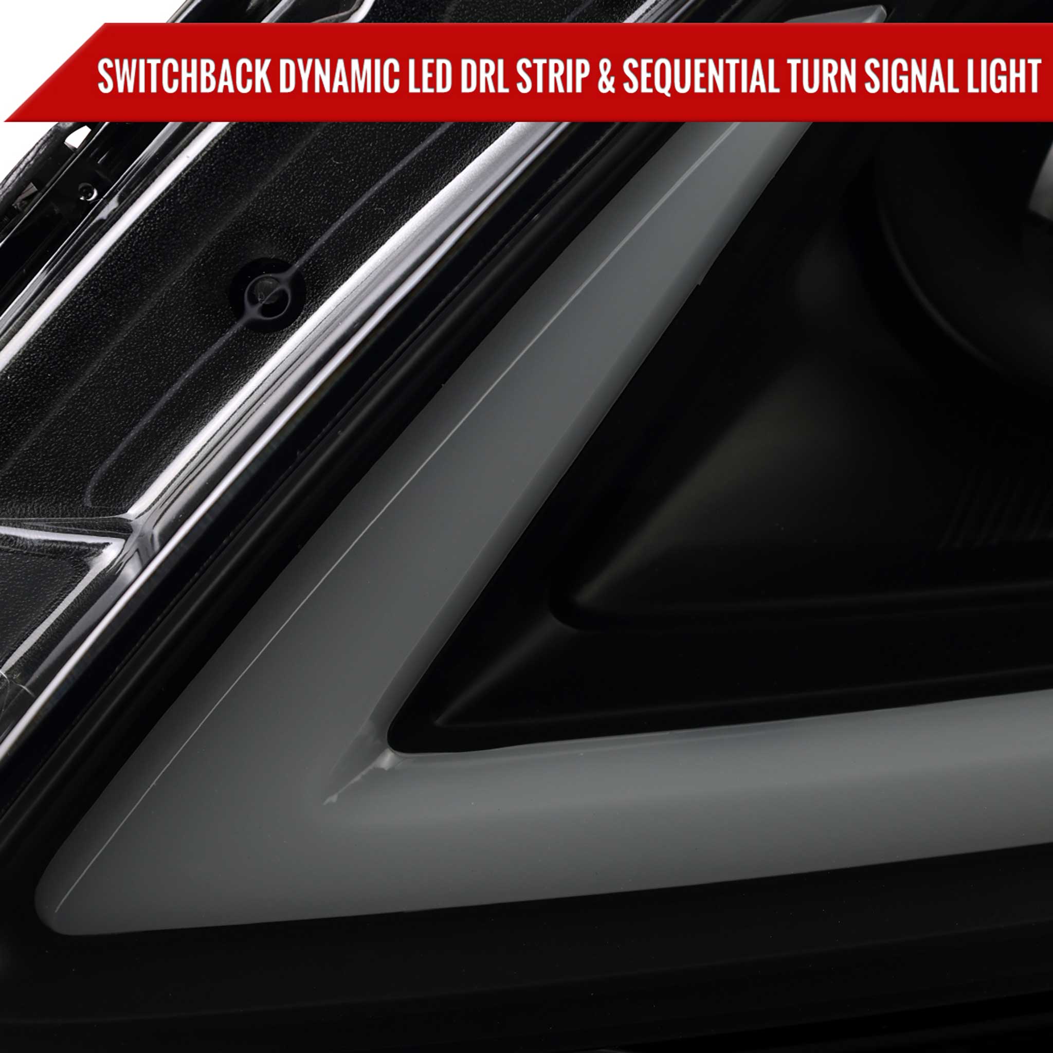 For Infiniti G37 2008-13 / Q60 Coupe 2014-15 LED Projector Headlights Sequential Matte Black Smoked Lens Switchback
