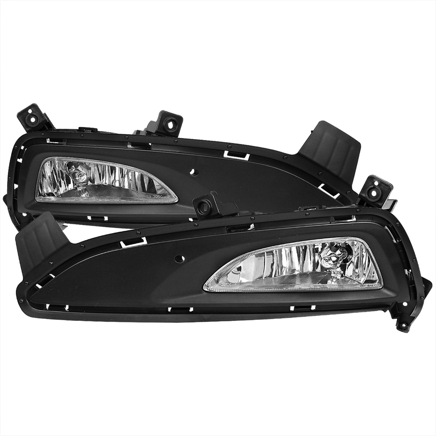 2016-2018 Hyundai Tucson H8 Fog Lights Chrome Housing/Clear Lens